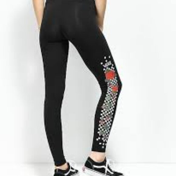 Preowned Vans Rose Leggings - Picture 1 of 5